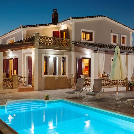 Evalexia Villa - Luxury Villa With Private Pool Near Laganas Perfect For Groups By Villa Mana Gers Kalamákion المظهر الخارجي الصورة